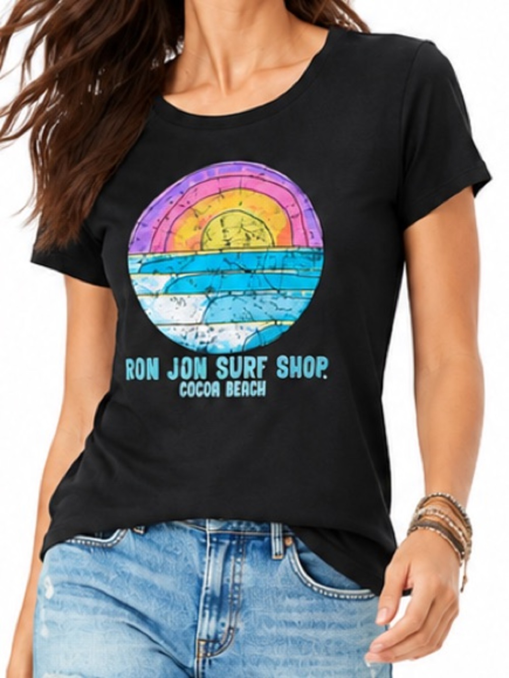 Ron Jon’s Surf Shop Fitted Graphic Tee